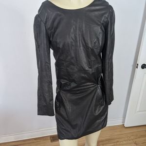 Theory Black Midi Dress